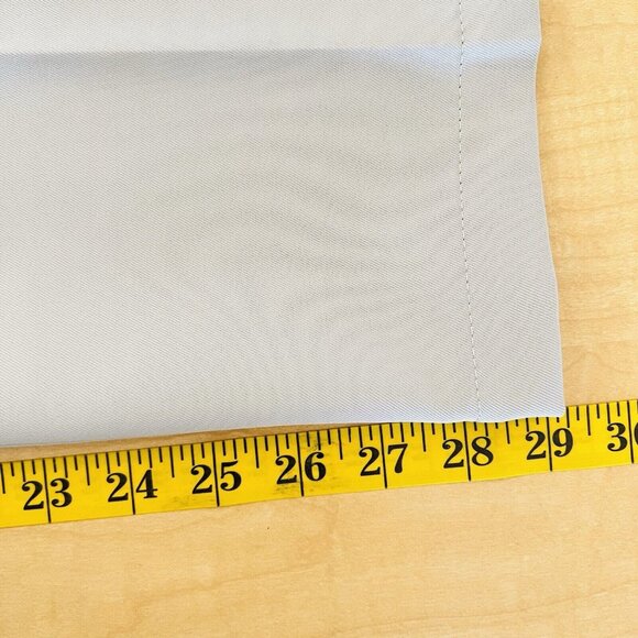 Haggar Men's Dress Pants Size 40x29 Straight Leg Mid Rise Sand Color Classic - Picture 8 of 11